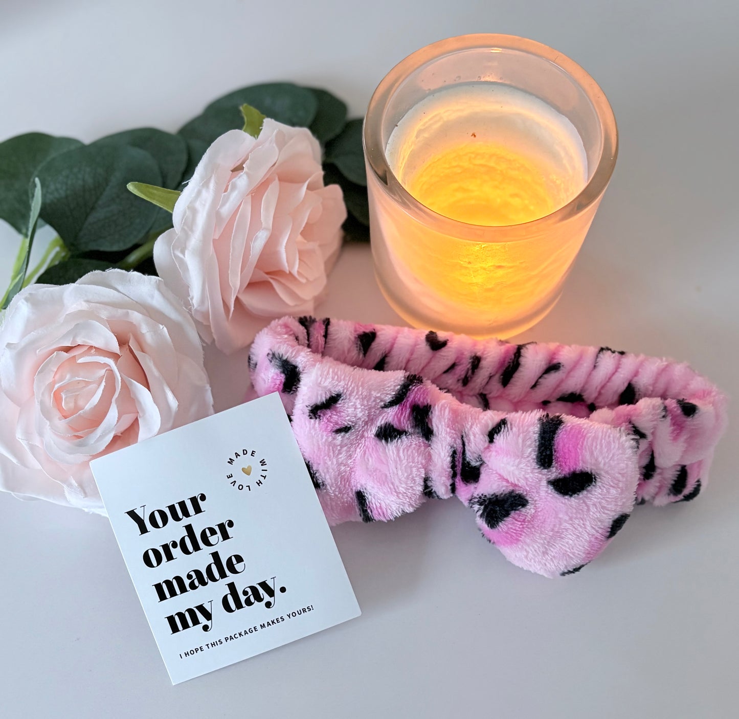 Personalised Pocket Love pamper box contents - handmade relaxation gift UK