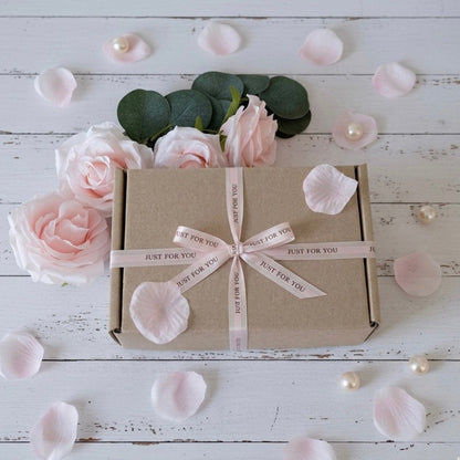 Pamper gift box for women UK – gift box tied with just for you ribbon